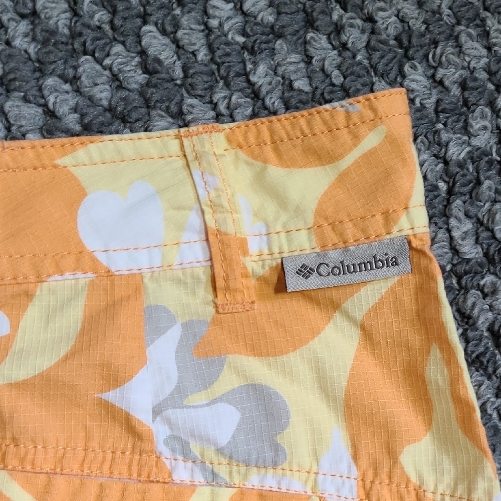Columbia Orange and Yellow Patterned‎ Skirt - Picture 10 of 14